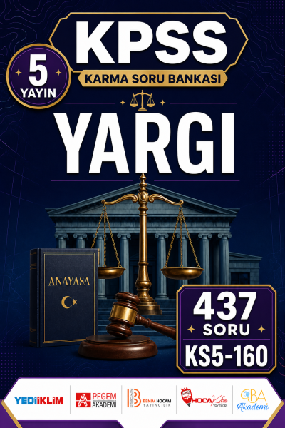 Yargı 5 Yayın 437 Soru Fenomen Fotokopi - YKS - KPSS - ALES