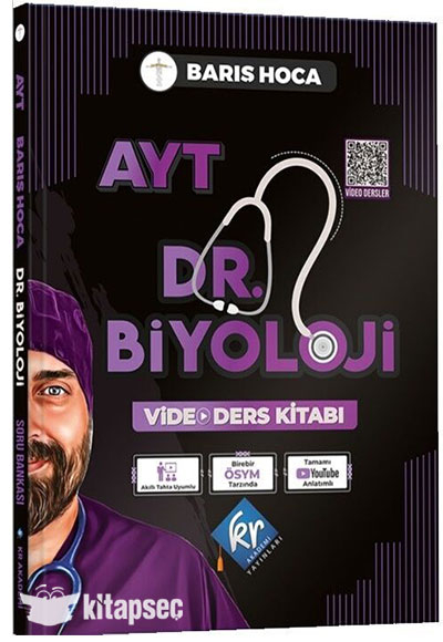BARIŞ HOCA AYT DR. BİYOLOJİ VİDEO DERS KİTABI Fenomen Fotokopi - YKS - KPSS - ALES