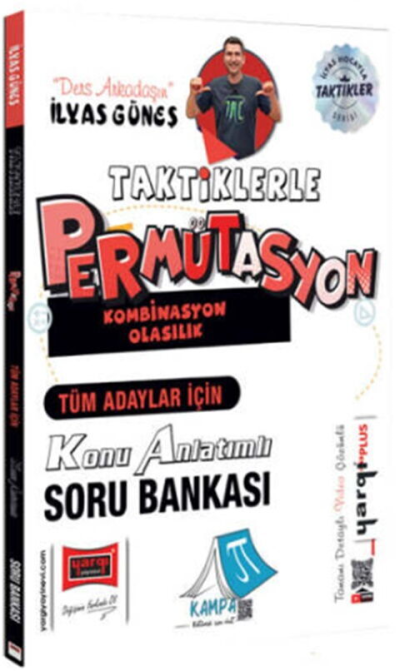 Tüm Adaylar İçin Taktiklerle Permütasyon Konu Anlatımlı Soru Bankası Yargı Yayınları Fenomen Fotokopi - YKS - KPSS - ALES