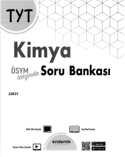 TYT KİMYA SORU BANKASI Fenomen Fotokopi - YKS - KPSS - ALES