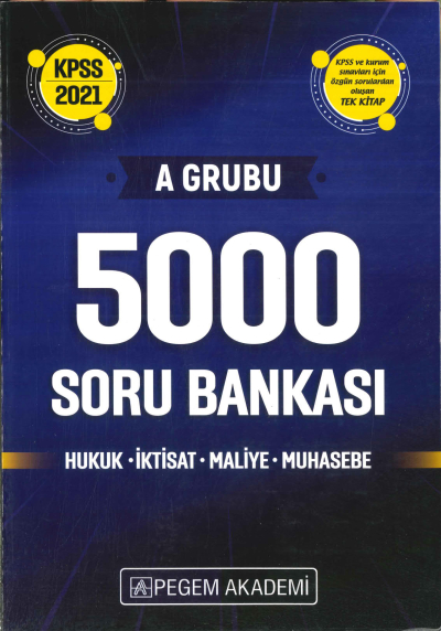 5000 HUKUK İKTİSAT MALİYE MUHASEBE SORU BANKASI Fenomen Fotokopi - YKS - KPSS - ALES