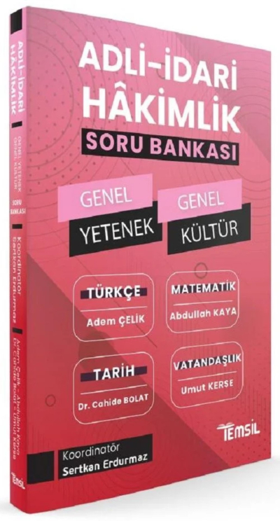 Temsil Adli İdari Hakimlik Genel Yetenek Genel Kültür Soru Bankası Temsil Kitap Yayınları Fenomen Fotokopi - YKS - KPSS - ALES