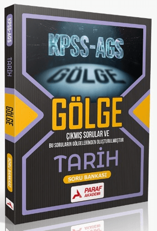 2026 KPSS MEB AGS Coğrafya Gölge Soru Bankası Paraf Yayınları Fenomen Fotokopi - YKS - KPSS - ALES