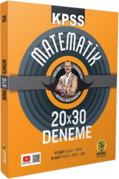 2026 KPSS Matematik 20 x 30 Deneme Bıyıklı Matematik Fenomen Fotokopi - YKS - KPSS - ALES