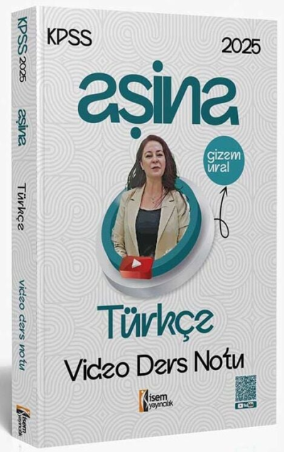 2025 KPSS Türkçe Aşina Video Ders Notu İsem Yayınları Fenomen Fotokopi - YKS - KPSS - ALES