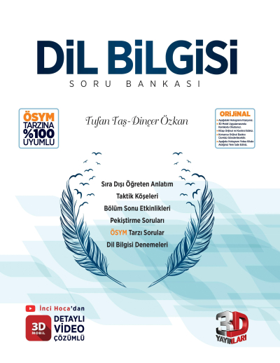 3D DİL BİLGİSİ SORU BANKASI