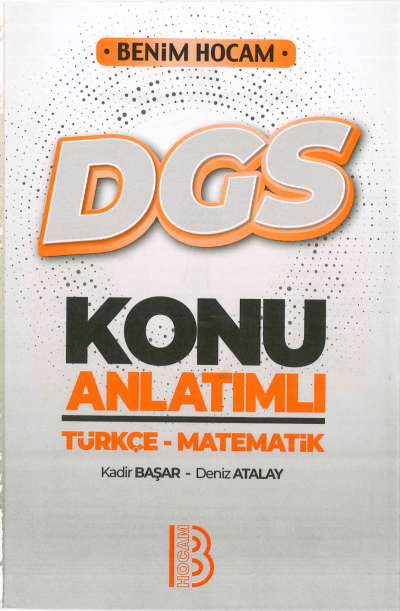 DGS KONU ANLATIMI TÜRKÇE-MATEMATİK Fenomen Fotokopi - YKS - KPSS - ALES
