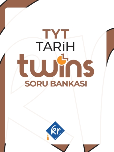 2026 TYT Twins Tarih Soru Bankası KR Akademi Yayınları Fenomen Fotokopi - YKS - KPSS - ALES