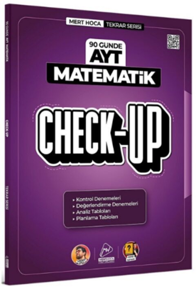 Mert Hoca 90 Günde AYT Matematik Check Up Deneme Fenomen Fotokopi - YKS - KPSS - ALES