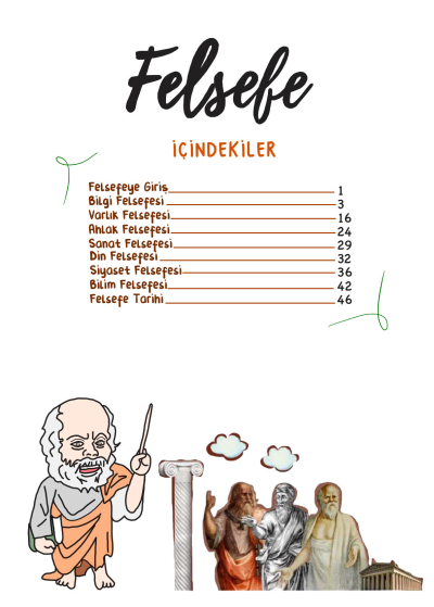 TYT Felsefe Vip Notlar Vin Kampüs Fenomen Fotokopi - YKS - KPSS - ALES