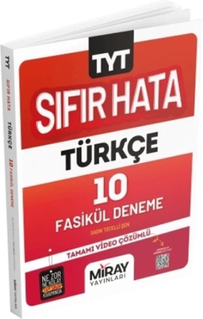 TYT Türkçe 40x10 Fasikül Denemeler Miray Yayınları Fenomen Fotokopi - YKS - KPSS - ALES