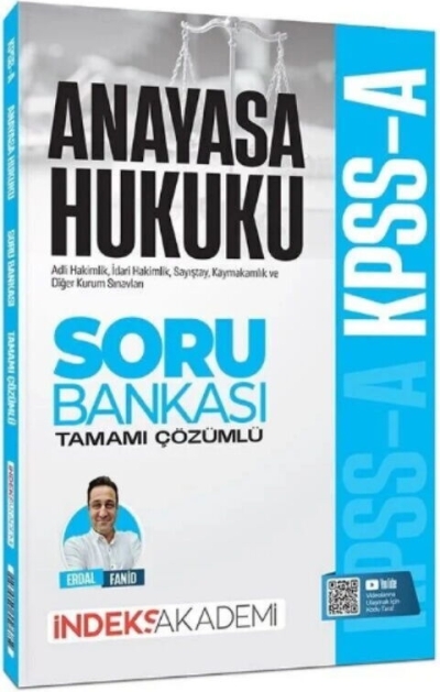 KPSS A Grubu Anayasa Hukuku Soru Bankası Çözümlü - Erdal Fanid İndeks Akademi Yayıncılık Fenomen Fotokopi - YKS - KPSS - ALES