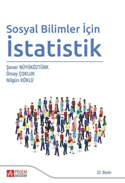 Sosyal Bilimler için İstatistik Pegem Yayınları Fenomen Fotokopi - YKS - KPSS - ALES