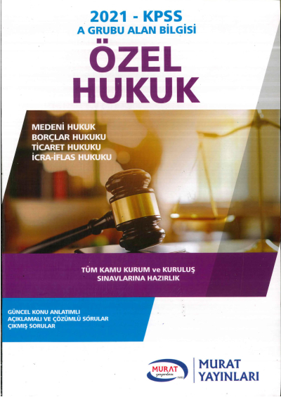 ÖZEL HUKUK SORU BANKASI Fenomen Fotokopi - YKS - KPSS - ALES