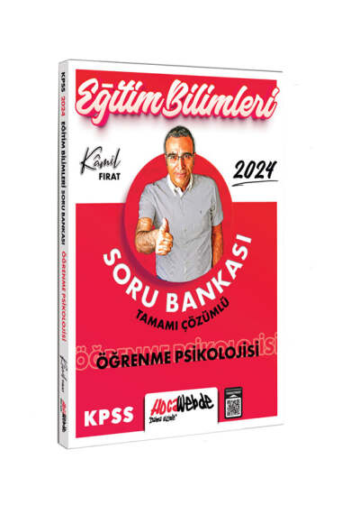 2024 KPSS Eğitim Bilimleri Öğrenme Psikolojisi Tamamı Çözümlü Soru Bankası Fenomen Fotokopi - YKS - KPSS - ALES