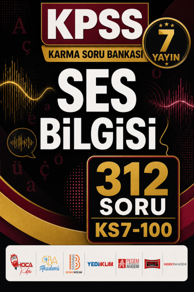 Ses Bilgisi 7 Yayın 312 Soru Fenomen Fotokopi - YKS - KPSS - ALES