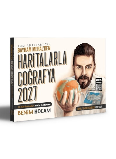 2027 Tüm Adaylar İçin Haritalarla Coğrafya Konu Anlatımı Benim Hocam Yayınları Fenomen Fotokopi - YKS - KPSS - ALES