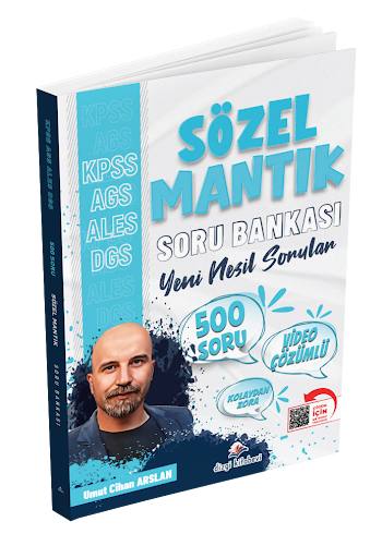 KPSS MEB-AGS ALES DGS Sözel Mantık Soru Bankası Çözümlü Dizgi Kitap Fenomen Fotokopi - YKS - KPSS - ALES
