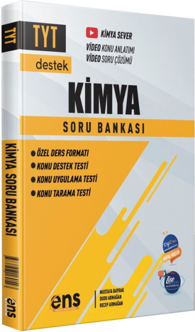 TYT Kimya Destek Soru Bankası ENS Yayıncılık Fenomen Fotokopi - YKS - KPSS - ALES