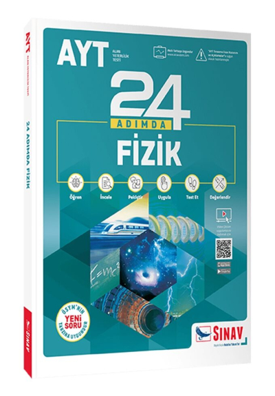 AYT Fizik 24 Adımda Konu Anlatımlı Soru Bankası Sınav Yayınları Fenomen Fotokopi - YKS - KPSS - ALES