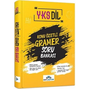 YKS Dil Konu Özetli Gramer Soru Bankası Fenomen Fotokopi - YKS - KPSS - ALES