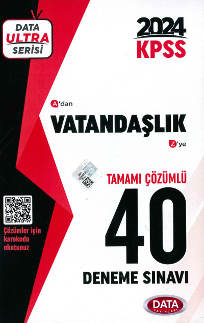 A'DAN Z'YE VATANDAŞLIK 40 DENEME ÇÖZÜMLÜ