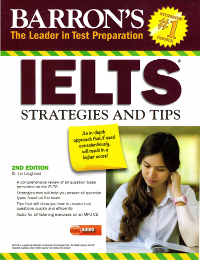 Barron's IELTS Strategies and Tips Fenomen Fotokopi - YKS - KPSS - ALES