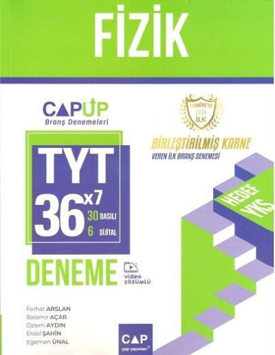 TYT Fizik 30 x 6 Up Deneme Fenomen Fotokopi - YKS - KPSS - ALES
