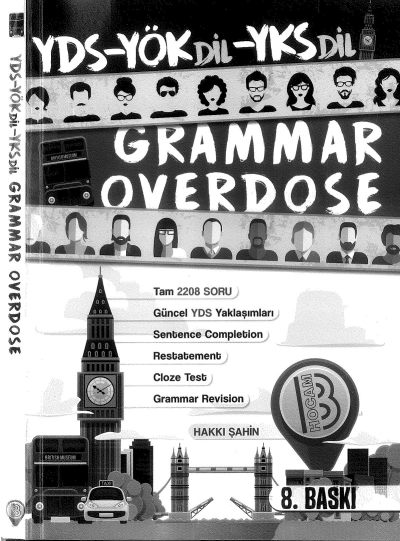 GRAMMAR OVERDOSE YDS- YÖKDİL-YKS DİL Fenomen Fotokopi - YKS - KPSS - ALES