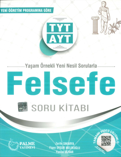 TYT AYT Felsefe Soru Kitabı Palme Yayınevi Fenomen Fotokopi - YKS - KPSS - ALES