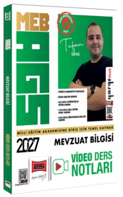 MEB-AGS Mevzuat Bilgisi Video Ders Notları - Tufan Genç Yargı Yayınları Fenomen Fotokopi - YKS - KPSS - ALES