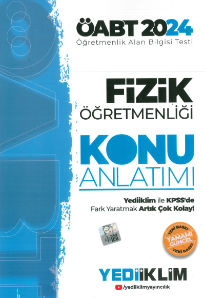 ÖABT FİZİK KONU ANLATIMI Fenomen Fotokopi - YKS - KPSS - ALES