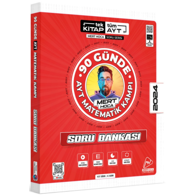 2024 AYT 90 Günde Matematik Soru Bankası Fenomen Fotokopi - YKS - KPSS - ALES