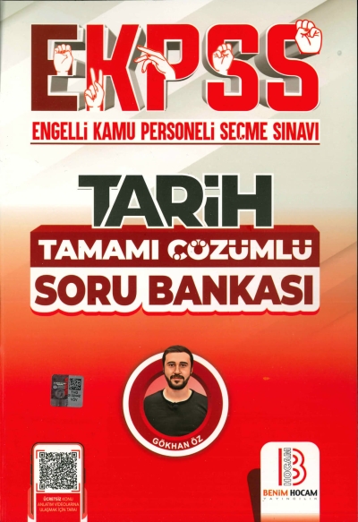 EKPSS Tarih Tamamı Çözümlü Soru Bankası Benim Hocam Yayınları Fenomen Fotokopi - YKS - KPSS - ALES