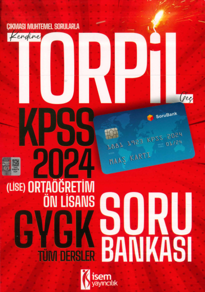 TORPİL SORU BANKASI TÜM DERSLER TEK KİTAP Fenomen Fotokopi - YKS - KPSS - ALES