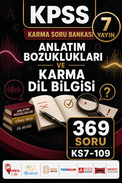 Anlatım Bozuklukları ve Karma Dil Bilgisi 7 Yayın 369 Soru Fenomen Fotokopi - YKS - KPSS - ALES