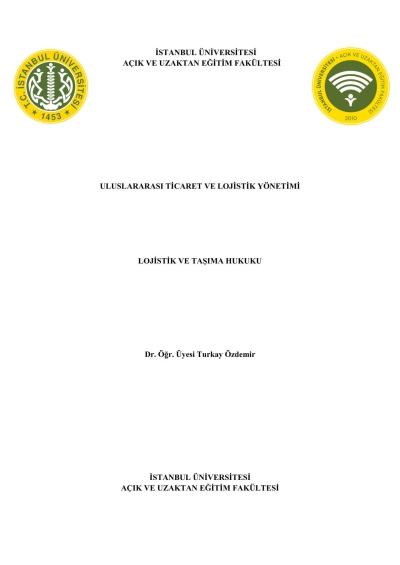 Uluslararası Ticaret ve Lojistik Yönetimi Fenomen Fotokopi - YKS - KPSS - ALES