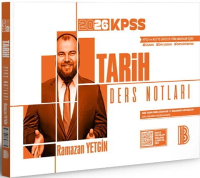 2026 KPSS Tarih Ders Notları Benim Hocam Yayınları Fenomen Fotokopi - YKS - KPSS - ALES