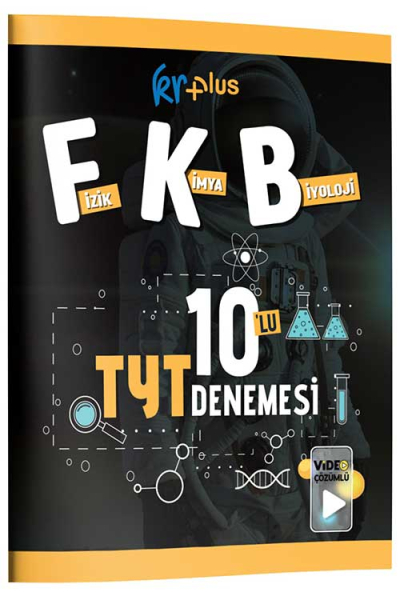 KR Plus Fizik-Kimya-Biyoloji FKB 10`lu TYT Denemesi Fenomen Fotokopi - YKS - KPSS - ALES