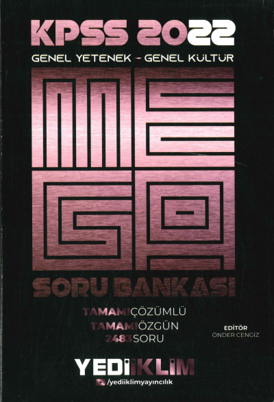 GKGY TÜM DERSLER TAMAMI ÇÖZÜMLÜ SORU BANKASI 2483 SORU Fenomen Fotokopi - YKS - KPSS - ALES