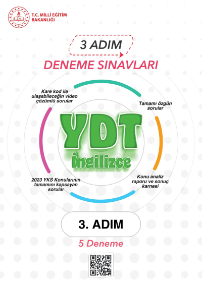 3 ADIM DENEME SINAVLARI YDT İNGİLİZCE 3. ADIM