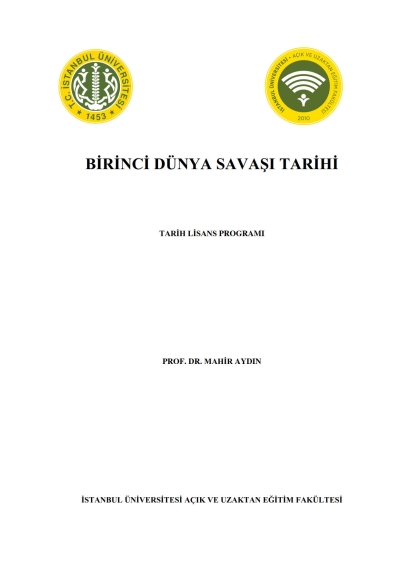 Birinci Dünya Savaşı Tarihi Fenomen Fotokopi - YKS - KPSS - ALES