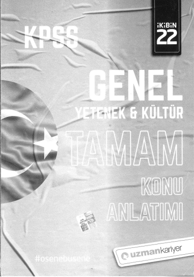 GY GK TAMAM KONU ANLATIMI TEK KİTAP Fenomen Fotokopi - YKS - KPSS - ALES