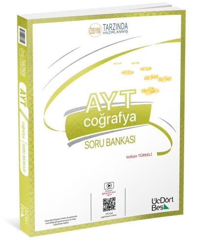 2027 AYT Coğrafya Soru Bankası Üç Dört Beş Yayınları Fenomen Fotokopi - YKS - KPSS - ALES
