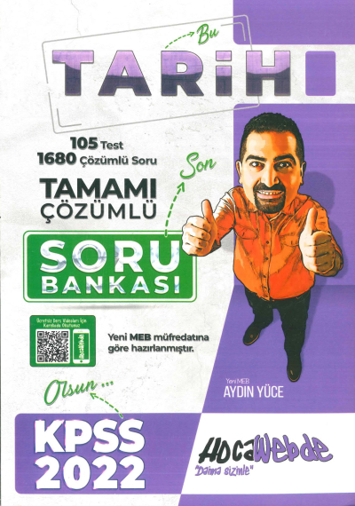 TARİH TAMAMI ÇÖZÜMLÜ SORU BANKASI Fenomen Fotokopi - YKS - KPSS - ALES