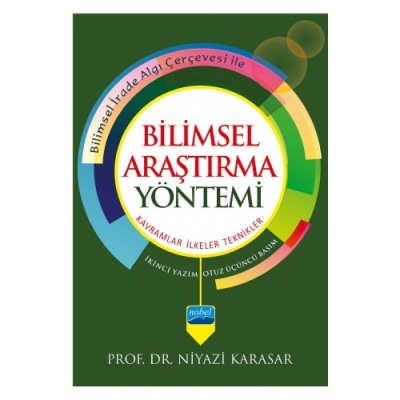 BİLİMSEL ARAŞTIRMA YÖNTEMİ: Kavramlar İlkeler Teknikler Niyazi Karasar Fenomen Fotokopi - YKS - KPSS - ALES