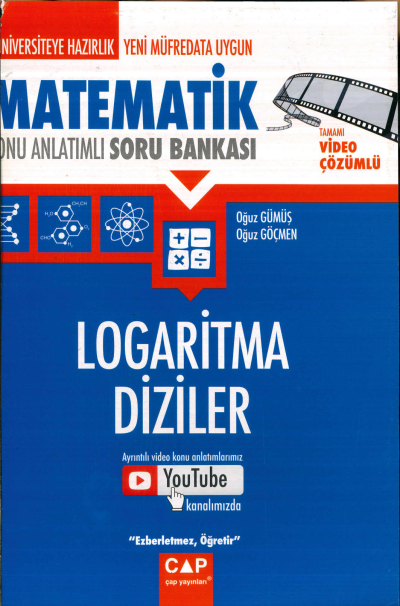 MATEMATİK LOGARİTMA DİZİLER KONU ANLATIMLI SORU BANKASI Fenomen Fotokopi - YKS - KPSS - ALES