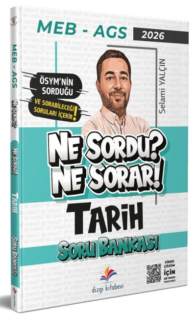 2026 MEB-AGS Tarih Soru Bankası Çözümlü Selami Yalçın Dizgi Kitap Fenomen Fotokopi - YKS - KPSS - ALES