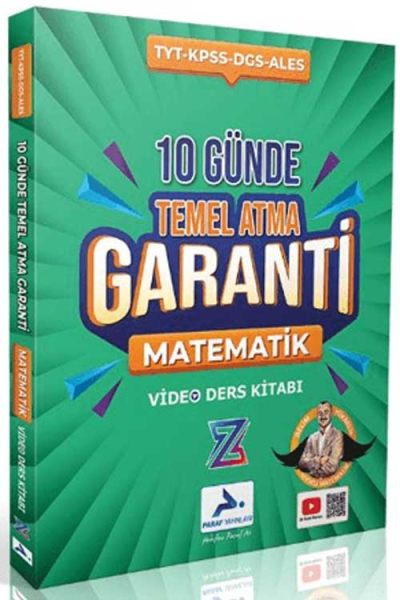 Paraf Z Takım Matematik 10 Günde Temel Atma Garanti Paraf Yayınları Fenomen Fotokopi - YKS - KPSS - ALES