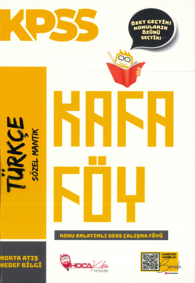 KAFA FÖY TÜRKÇE KONU ANLATIMLI DERS ÇALIŞMA FÖYÜ Fenomen Fotokopi - YKS - KPSS - ALES